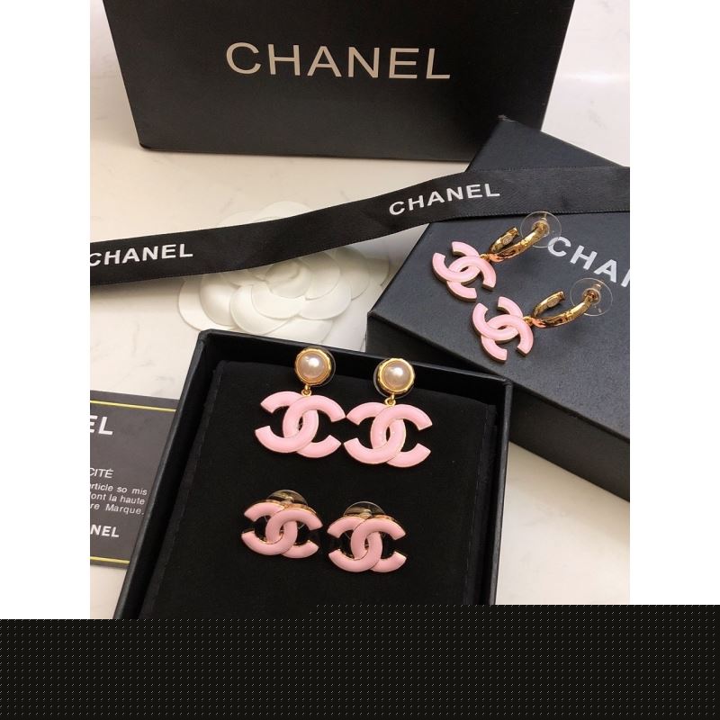 Ch*el earrings